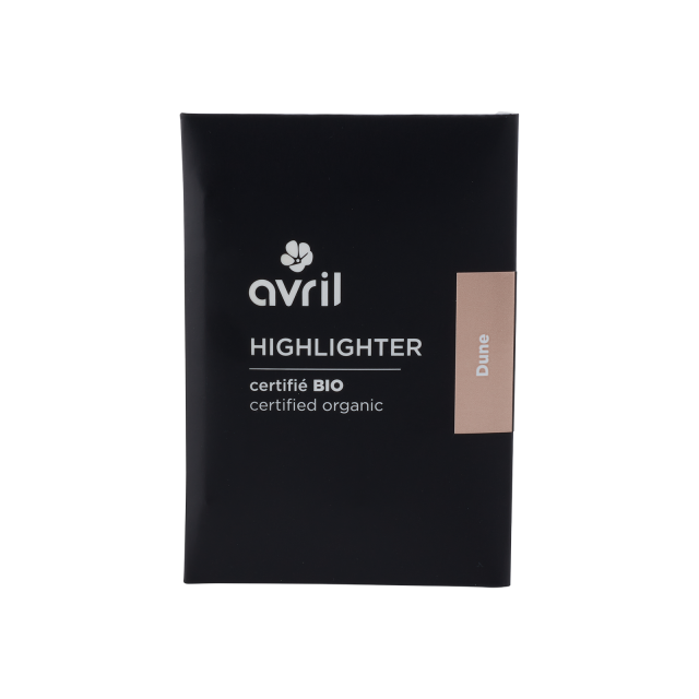 Highlighter bio Avril cosmétiques Dune