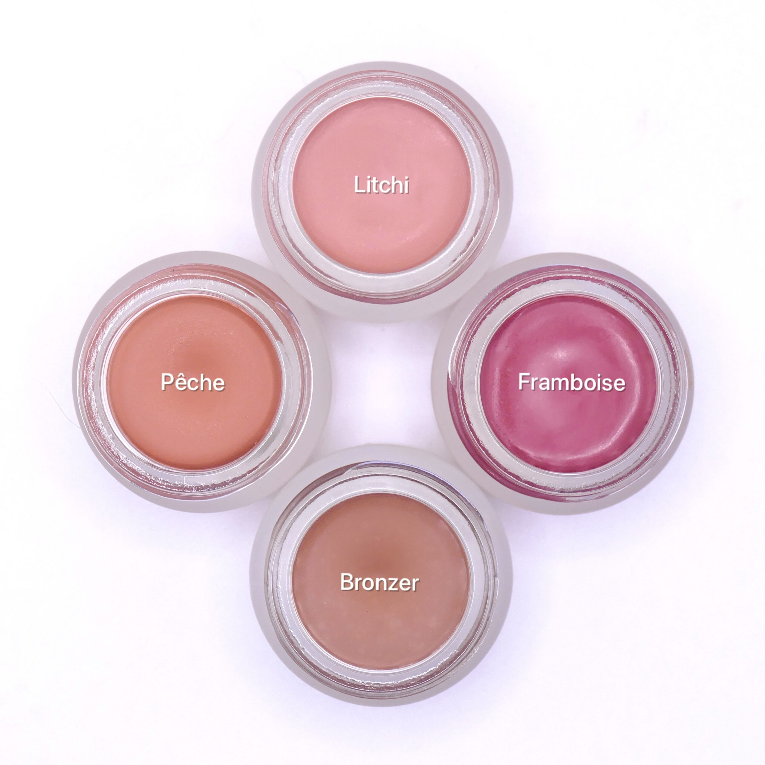 Blushs crème Bikupa teintes framboise litchi pêche bronzer bio