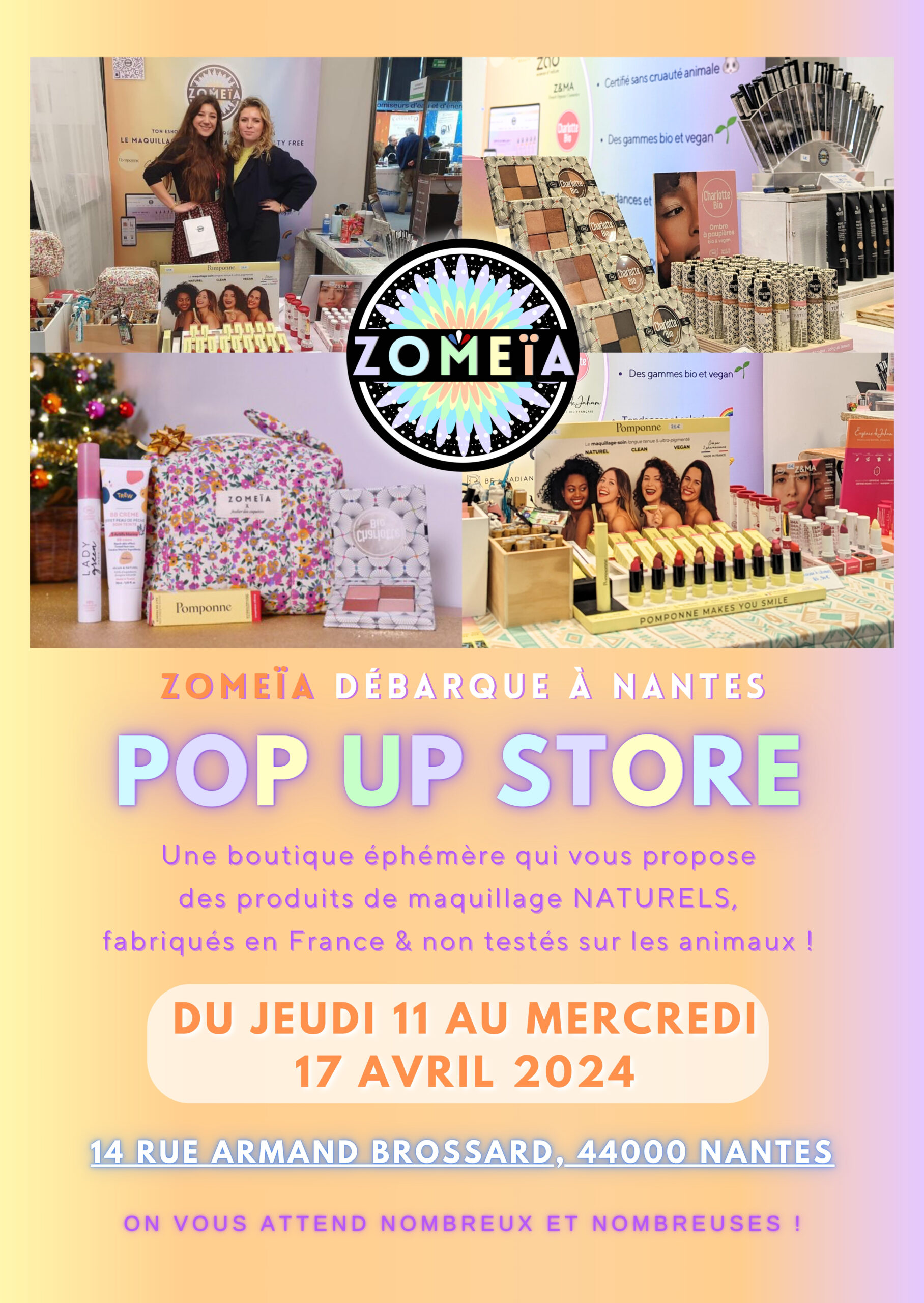 Boutique éphémère Pop up store à Nantes Loire Atlantique